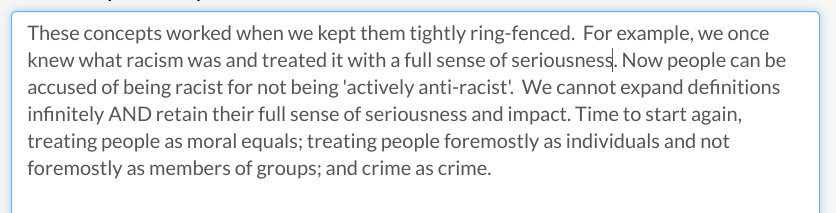 Law Comm. Hate Crime Consultation Q3: Long question about criteria for determining whether a characteristic should be included in hate crime laws. Do we agree with criteria?Here is my answer - please tell them yours: https://consult.justice.gov.uk/law-commission/hate-crime/