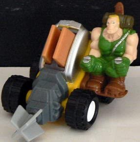 George KennedyOscar for: Cool Hand LukeKids Meal Toy for: Small Soldiers