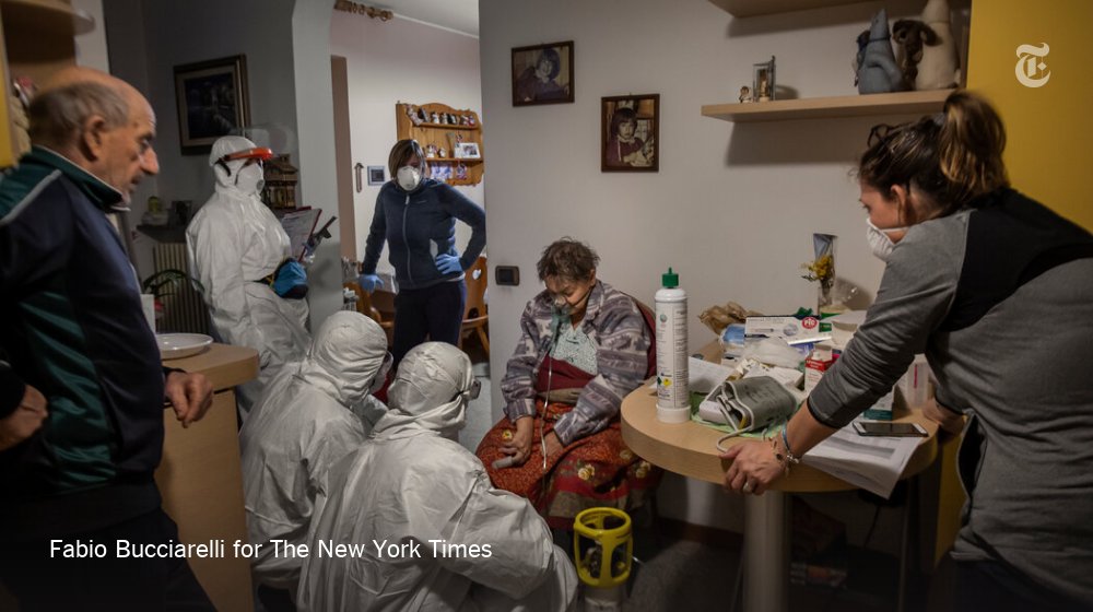 The scars the coronavirus left on the residents of Bergamo are unseen and incalculable. Read the full story by  @jasondhorowitz, with photos by Fabio Bucciarelli:  https://nyti.ms/2Le8dSA&nbsp;
