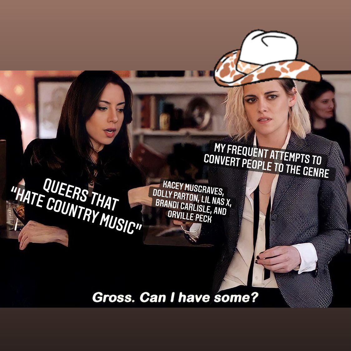 mejay90's tweet image. #HappiestSeason #countryMusic #queerMemes