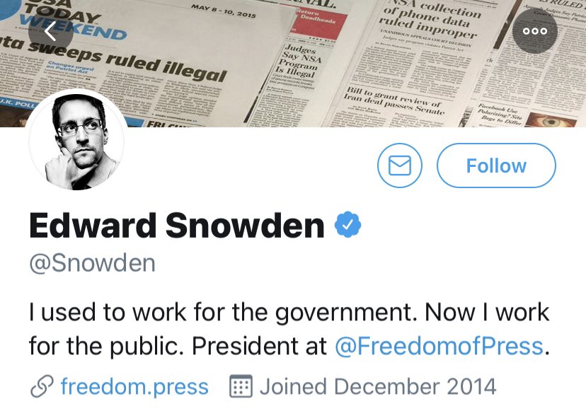 EDWARD SNOWDENTraitor.