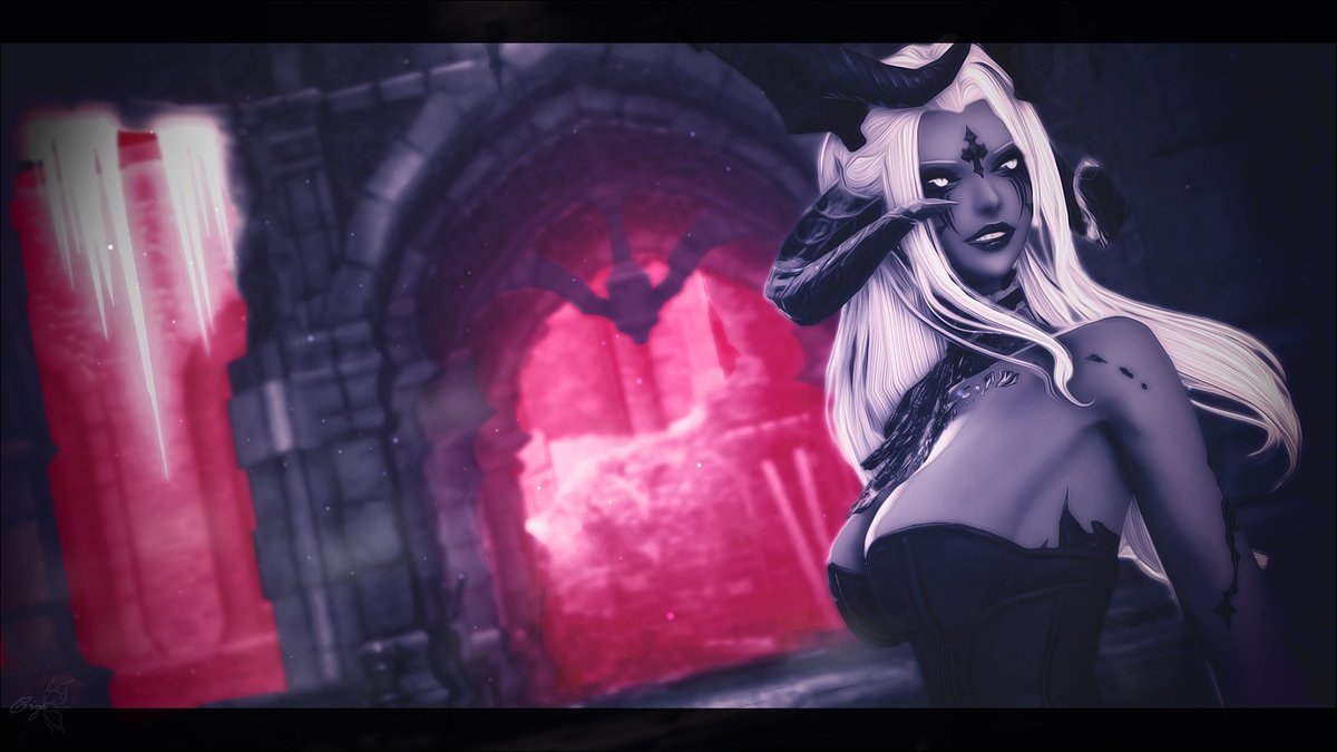 windupcrys's tweet photo. She looks cute and happy for once ! 
.
.
.
You should run.

#au_ra #ffxivsnaps #gposers #EorzeaPhotos #NenekoColorS ( Bloody Mary ) https://t.co/anXjitKBxP