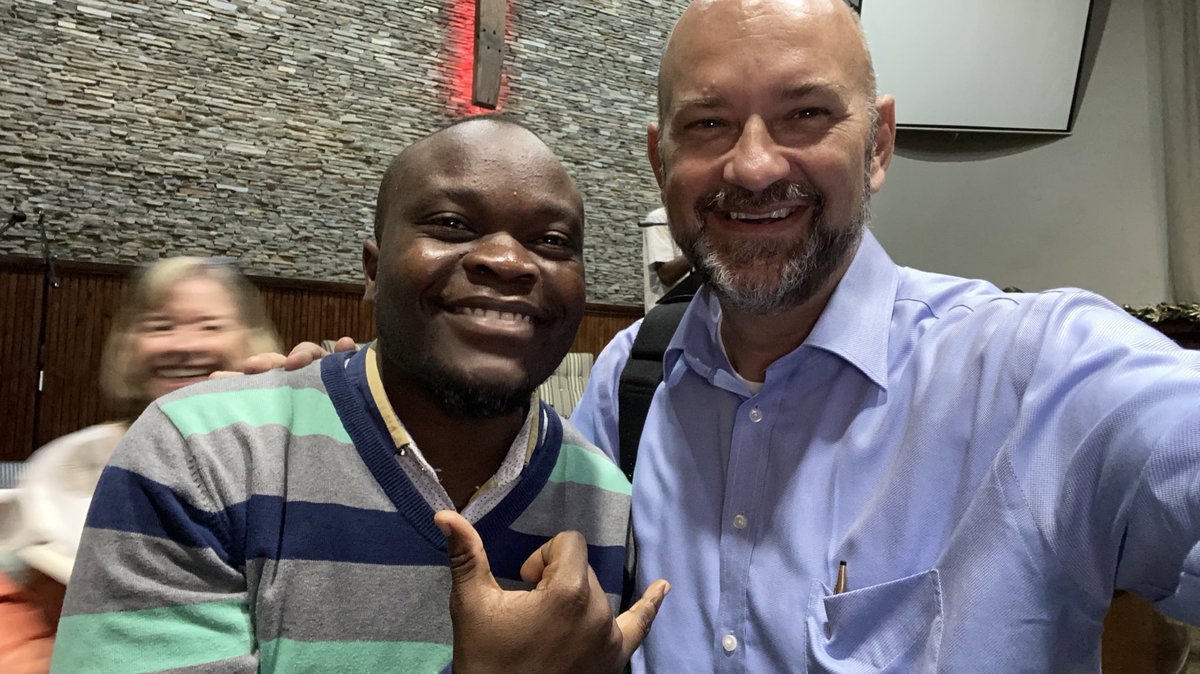zambiahunt's tweet photo. Grateful for the young men God brings to @KitweChurch. Pray for Ben Bokwa as he seeks his place of service. #DRCongo #TrainingServantLeaders #FriendsInMinistry https://t.co/JlzFrs3iz3