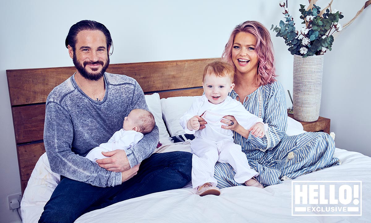 What a cute family! Say hello to baby Tora! ❤️ <a href="/hannahspearritt/">Hannah Spearritt</a> <a href="/hellomag/">HELLO!</a>