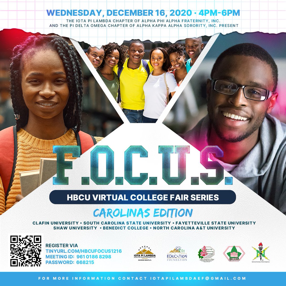 IPL1906's tweet image. Attention @miamischools juniors and seniors! Join us and @MIAMIAKAS for our December F.O.C.U.S. HBCU Virtual College Fair Session, tinyurl.com/hbcufocus1216
#FocusHBCU @alphasouth1906 #gotohighschoolgotocollege @apa1906network @ffac1906

Graphic courtesy of @84Studios