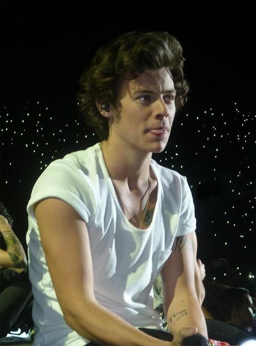 LONG-ish THREAD: Pics of Harry Styles with his  out :) ur welc