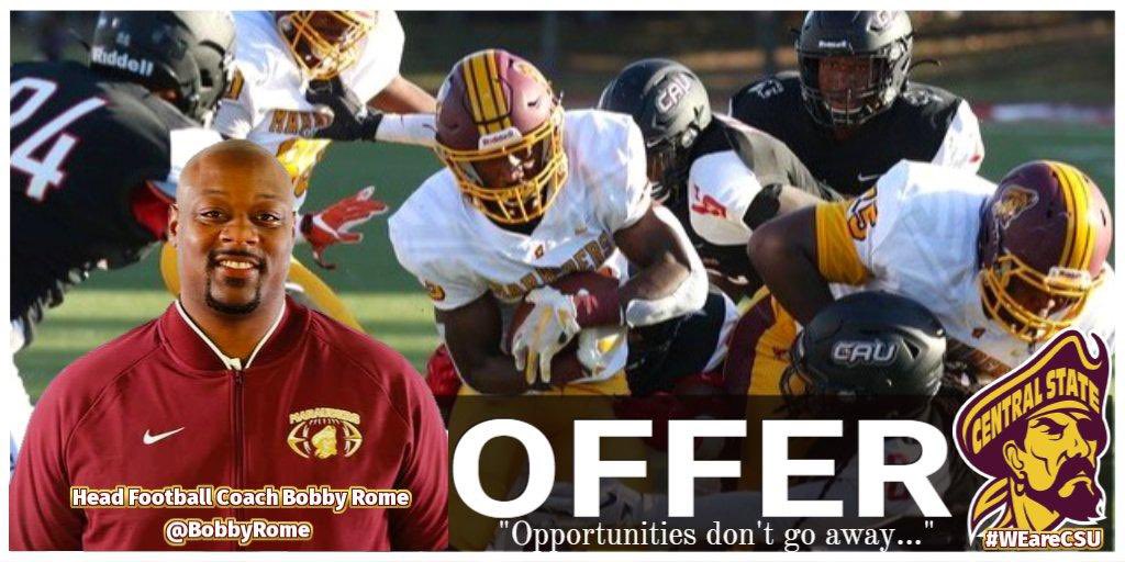 MooreNebanye's tweet photo. #AGTG blessed to receive an offer from Central State University. Thanks to @BobbyRome for the Opportunity!! https://t.co/YzHi1OXxwS
