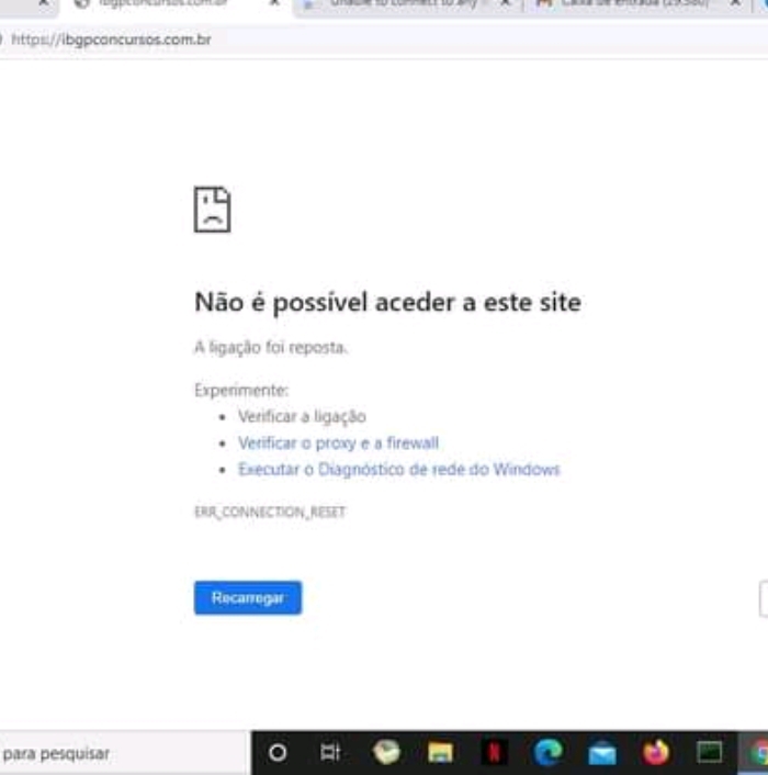 Alguém mais passando raiva no acesso do site #ibpgp ?
Dia de prova, e essa vergonha online.
