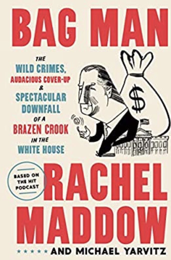 ratemyskyperoom's tweet image. Room Rater Book Club. @maddow’s new book, Bag Man, is out and available now. Plus new art. Stuffed possible Airedale. 10/10