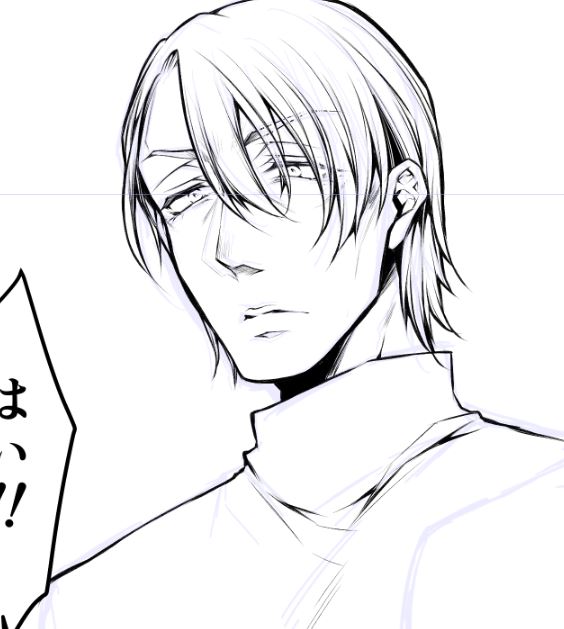 羽鳥描くのめっちゃ大変なんです(;'∀') 