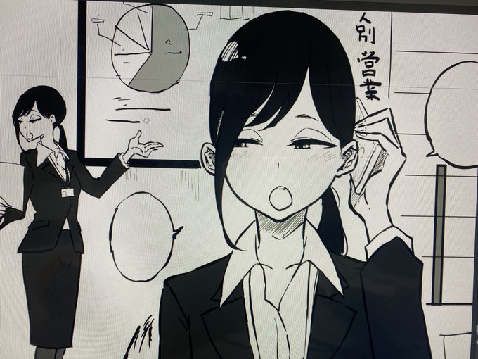 次の漫画に出す子です 