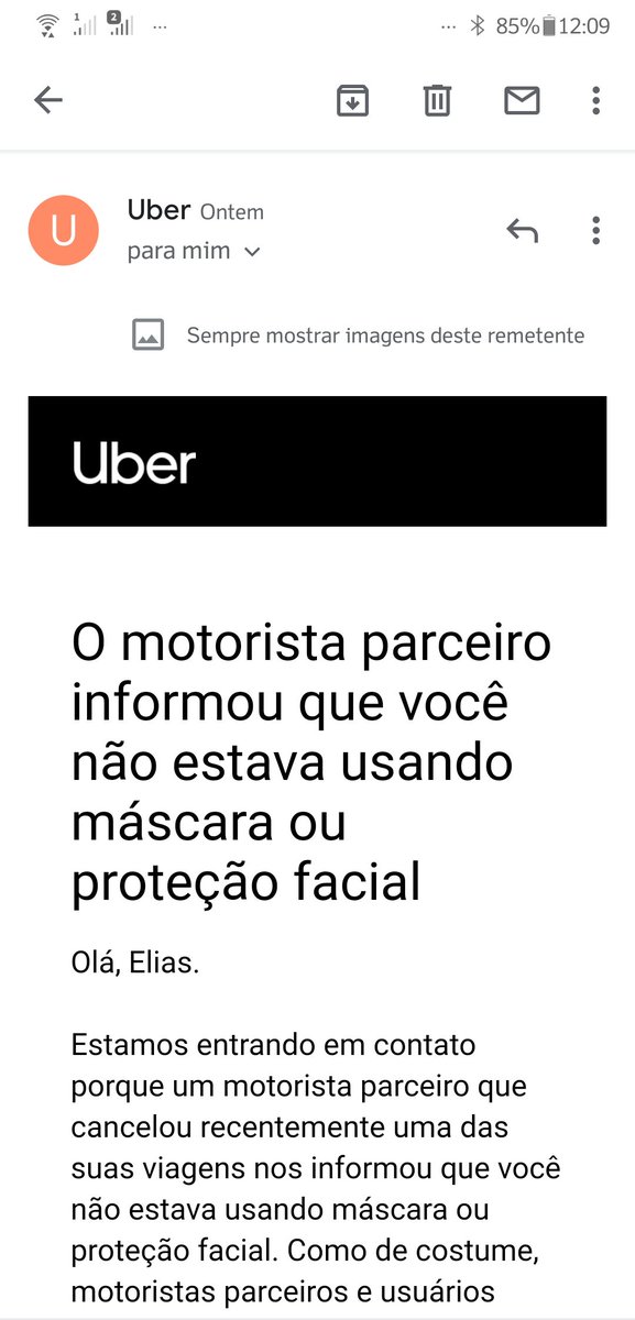 unixelias's tweet photo. @Uber_Brasil como assim o motorista me deixa na mão, cancela minha viagem do nada e ainda reporta que eu não estava de máscara? O motorista nem chegou perto de onde eu estava. Nunca sai de casa sem uma máscara no rosto e outra de reserva, então não admito esse tipo de coisa. https://t.co/3vYuCQohQJ