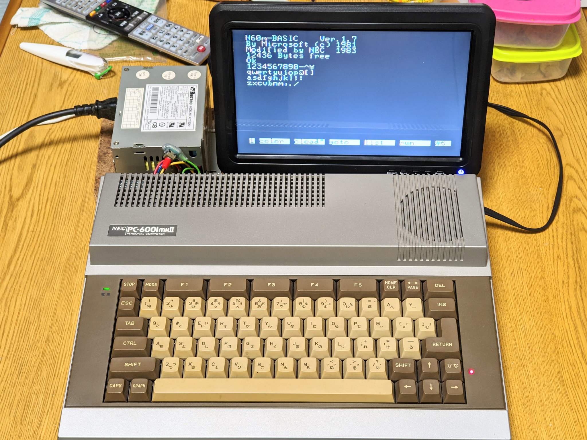 PC-6001mkⅡ ガールジャック PC-6001復活計画（1） | ソルティック杜WP - Soltic woods WP -