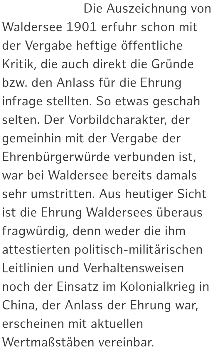 ingo_jaeger's tweet photo. @wellsow Die Überlegungen gab es bereits Ende der 90er.
Die Informationen sind heute belastbarer & verbreiteter als noch vor 20 Jahren.
2018 war ex-Pfarrer Ulrich Hentschel in Othmarschen dazu aktiv.
Der wissenschaftliche Dienst in @hamburg_de hat gute Arbeit zu #Waldersee geleistet: https://t.co/yaGBhZPauL