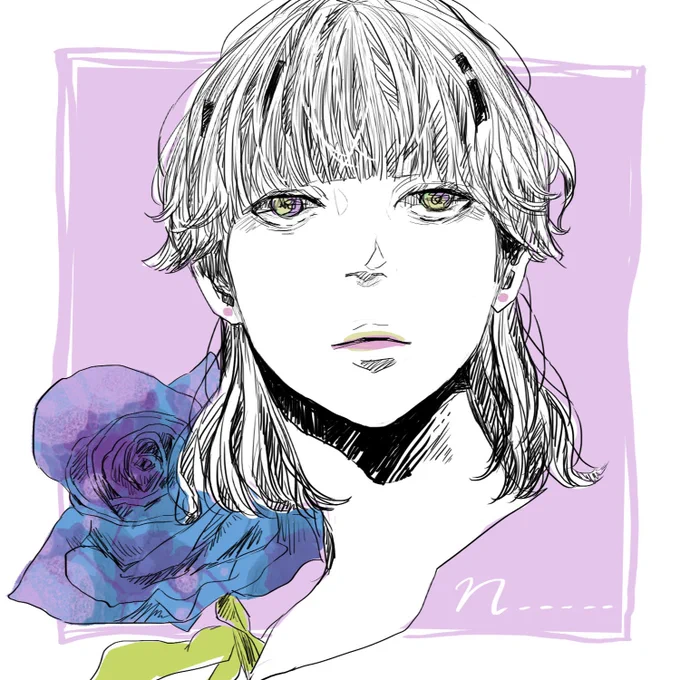 #これが私の代表作
描き方バラバラ 