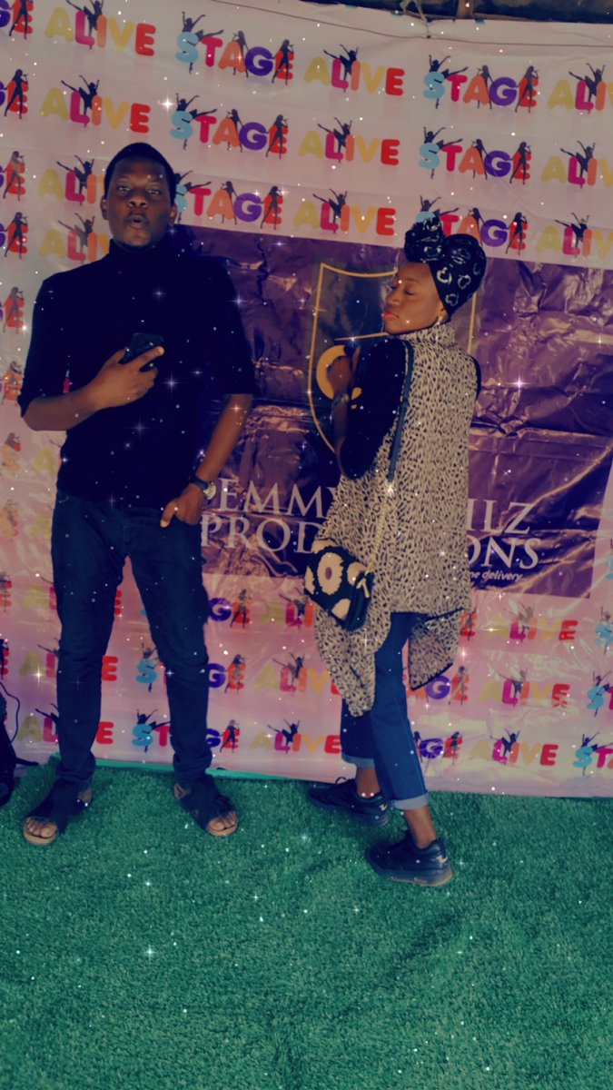 beebayuu's tweet photo. Guess who I am with for #StageAlive2020 @Meenahbarbie_ set àwọn ti @touribadan https://t.co/Xj4qvLFJM8