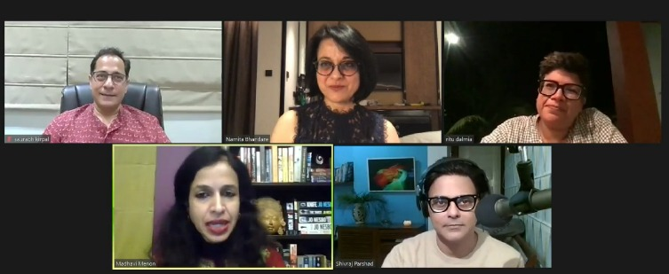 RainbowLitFest's tweet photo. Labelling of relationships can be problematic & restricting. I am sympathetic towards the desire for a label but I am attuned to its repercussions: Madhavi Menon at #DigitalAndOne.
#RainbowLitFest🏳️🌈🌈 https://t.co/UUhXB2kwtE