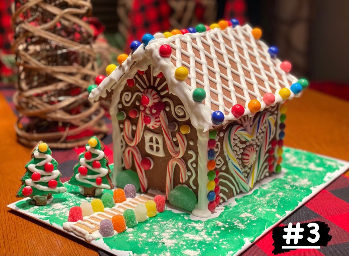 Time for the annual #LeeFamily Gingerbread House competition. Tell us which one is your favorite!