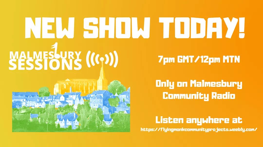 Please join us today on <a href="/MalmesburyRadio/">Malmesbury Community Radio</a>! 

You can listen here: flyingmonkcommunityprojects.weebly.com