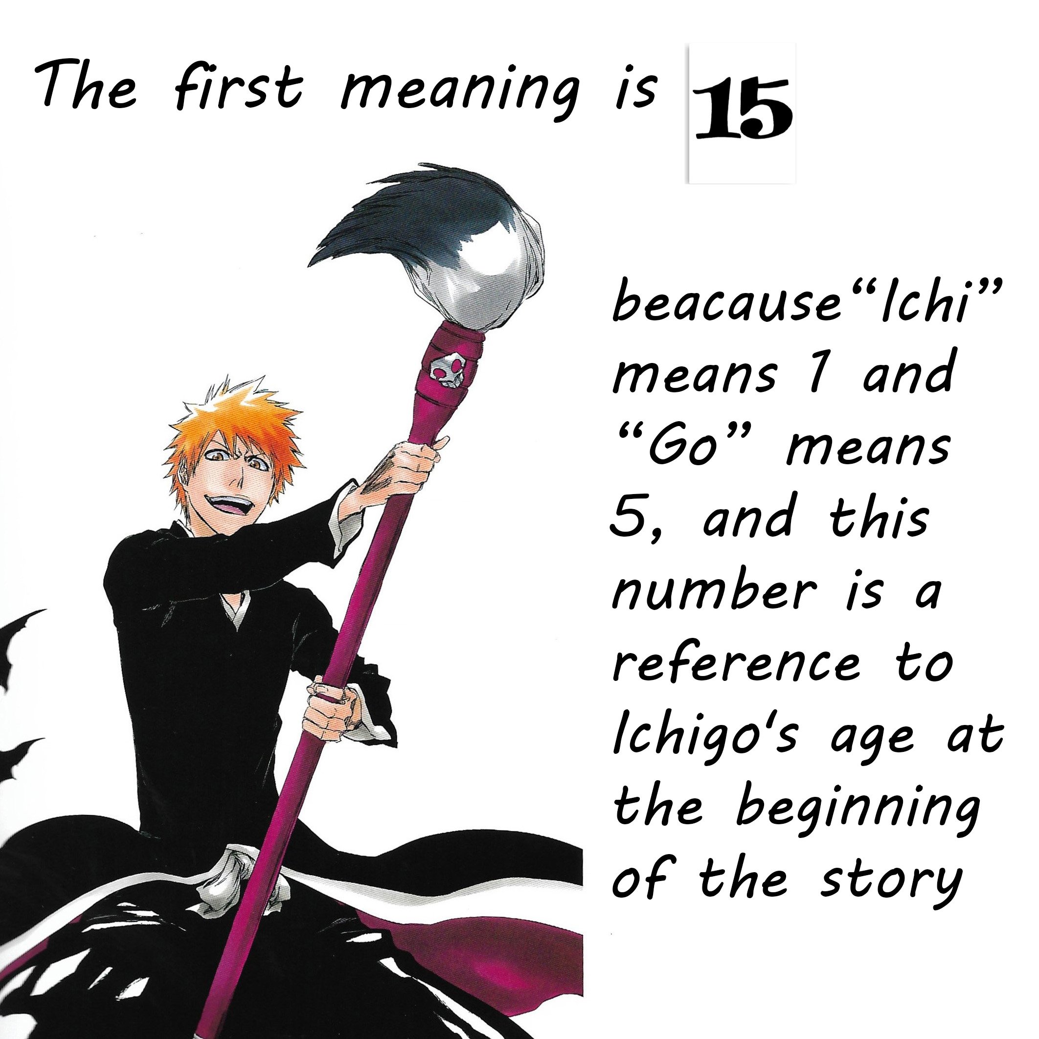 Ichigo_m on X: 🔰an important fact that you must know about meaning of  ichigo's name in Bleach 👌 #BLEACH #BLEACH_anime #ichigo   / X