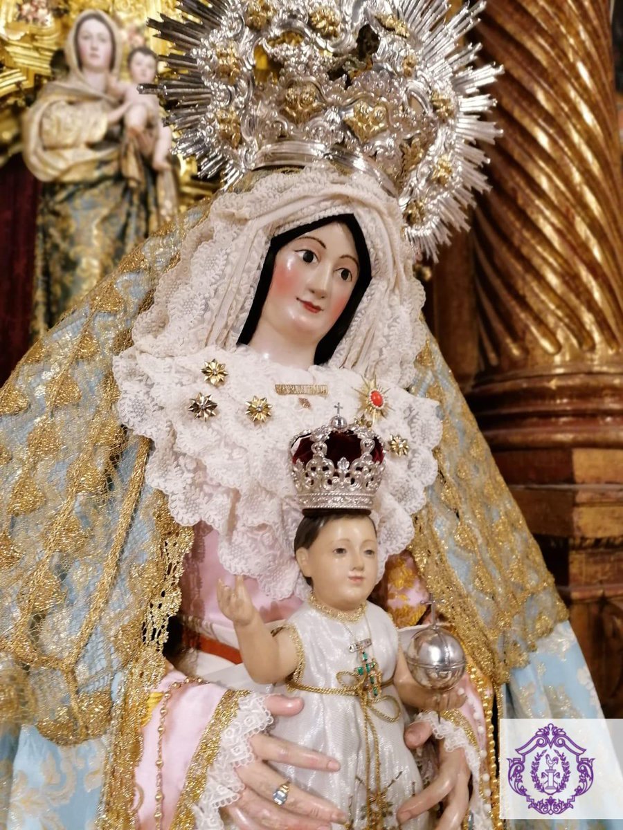 castillolebrija's tweet photo. Nuestra Señora del Castillo ataviada para la Solemnidad de la Inmaculada Concepción que celebraremos el próximo martes.
#Castillo2020 https://t.co/FQShCRDely
