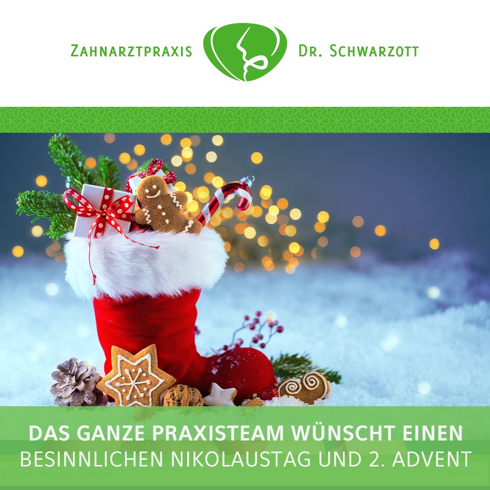 Zum Nikolaustag und 2. Advent wünscht Euch das Praxisteam Dr. Schwarzott einen besinnlichen Sonntag.
 #nikolaustag #zweiteradvent #weihnachten #xmasn #zahnarztFriedrichshafen #zahnarztpraxisFriedrichshafen #Friedrichshafen #Bodensee