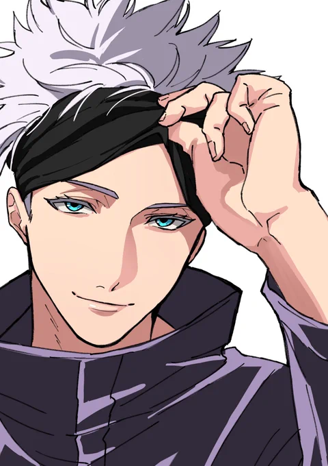 五条先生誕生日おめでとうなイラスト描けなかったけどおめでとう～?
#五条悟誕生祭2020 
#五条悟爆誕祭2020 