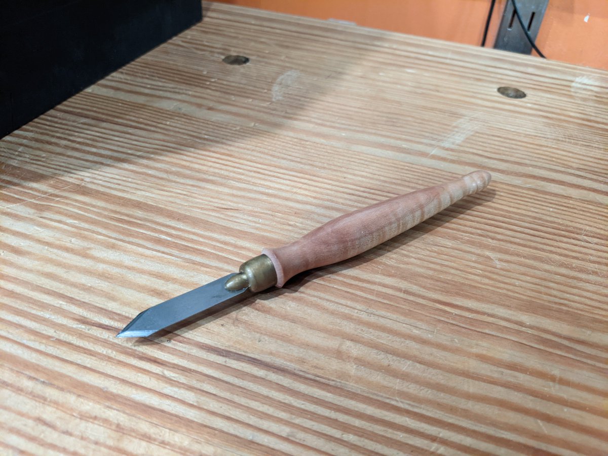 Marking knives are very important for accurate work, and this one is great, if not my aesthetic style. The Sub-$20 Veritas marking knife would work just as well as this Blue Spruce version. The important attributes being spear-point and single-bevel.