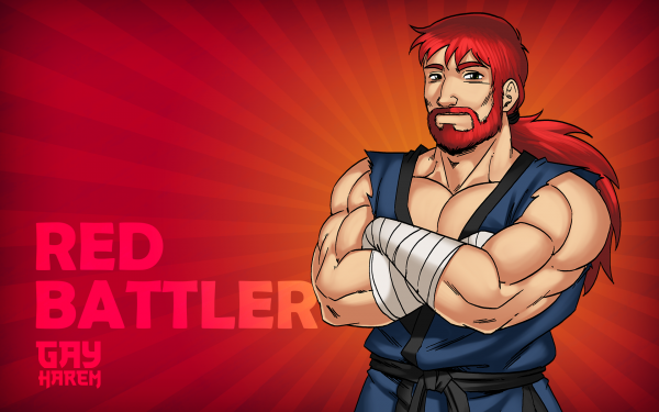 He's ruthless in combat and under the sheets, Red can rock you all night long.
? Get him as a wallpaper: