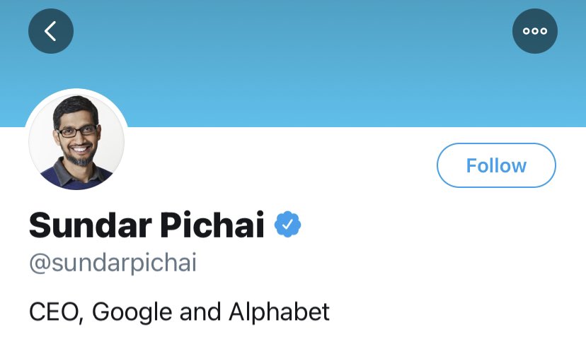 SUNDAR PICHAIThe current Google CEO needs no additional introduction.
