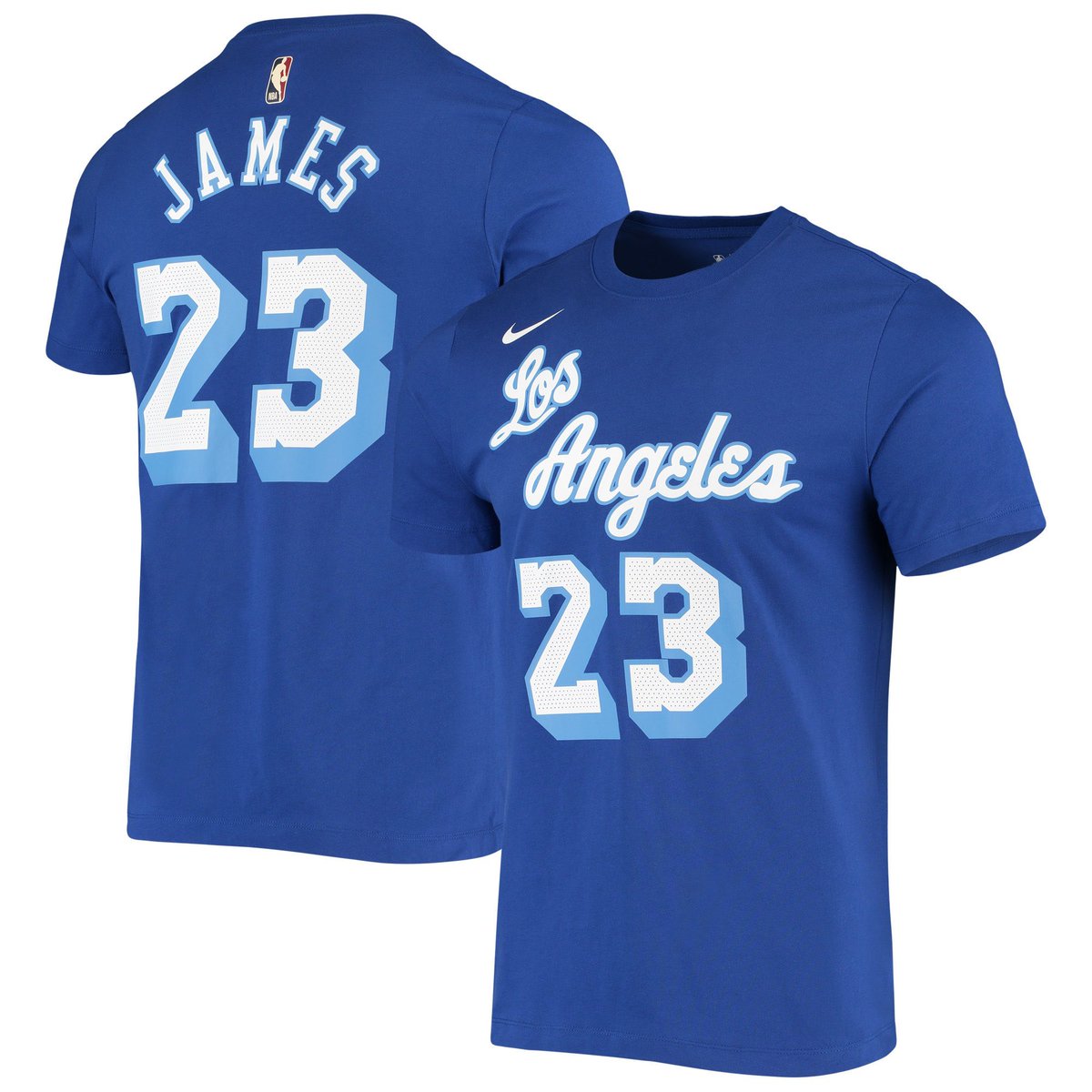 NBA_Store24's tweet photo. تي شيرت للاعب  LeBron James 🤍💙من Nike  السعر 160 https://t.co/vRQipPskcc