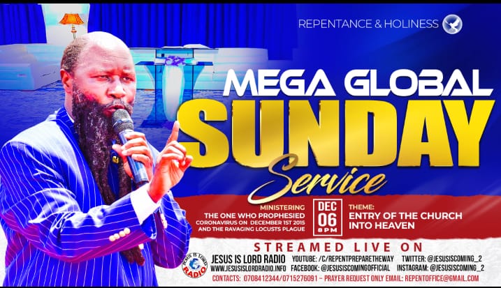 dennis_gechiko's tweet photo. #GlobalLifeService
What a wonderful opportunity once again to hear the instructions of the LORD from Heaven by THE TWO MIGHTIEST MIGHTIEST PROPHETS OF JEHOVAH YAHWEH
Please TUNE IN OR LIVESTREAM https://t.co/HGGFAgJAXH