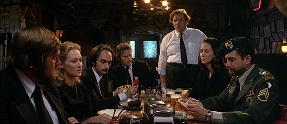 ladurmientefilm's tweet photo. The Deer Hunter (1978)
Dir.: Michael Cimino
DoP: Vilmos Zsigmond
#thedeerhunter #christopherwalker #robertdeniro #MerylStreep https://t.co/4F445nVLuh