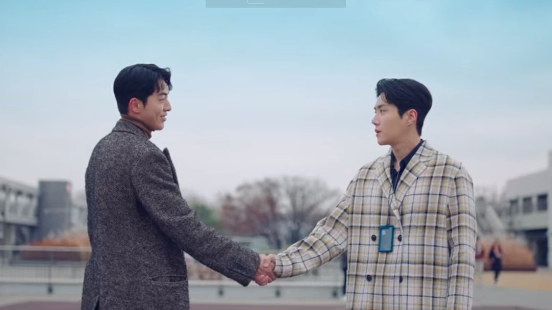 iconickdramas's tweet photo. If only PHR wrote these two as friends then these two would be the cutest duo 😭 

IM SO SOFT DOSAN AND JI PYEONG EVEN HUGGED #StartUp #StartUpEP16 https://t.co/7ZyTfvuLqw