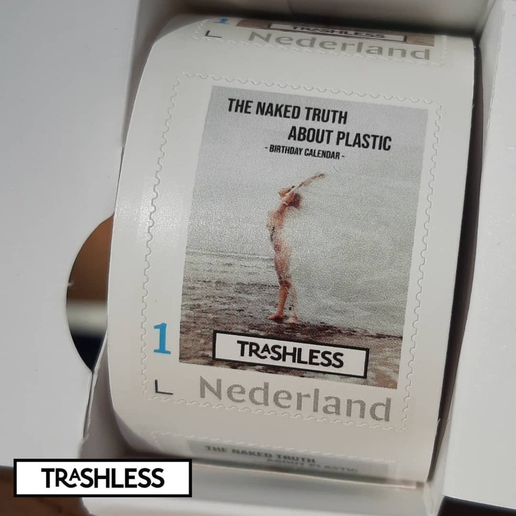 TrashlessEarth's tweet photo. A unique stamp for a unique calender
The naked truth about plastic.

#NoPlasticInMyHand #zwerfinator
#koosbroekhof #Whenitsclean #amsterdamtrash #octaviatakes3 #thequeenofrubbish #guerrillacleanup #iseaplastic #groegnmetselaar #catchoftheday #thelitterpa… https://t.co/717rNRgDOV https://t.co/9huk5lzE85