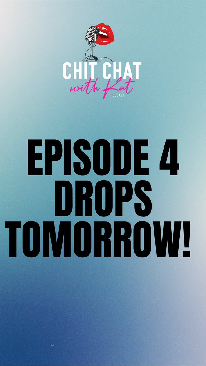 chatwithkatpod's tweet photo. Tune in! Link in bio 🎙✨ https://t.co/4y58zxq7Mf