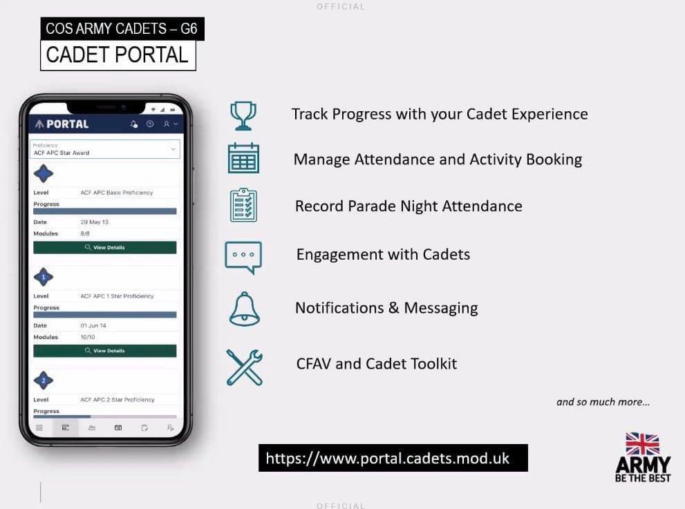 Another 5 cadets signed up to the Cadet Portal today 🤩 <a href="/1hldrs/">Deputy Commandant 1Hldrs ACF</a> <a href="/1hldrsacf/">1st Battalion The Highlanders Army Cadet Force</a> <a href="/ColCdts51X/">Gordon Rae</a>