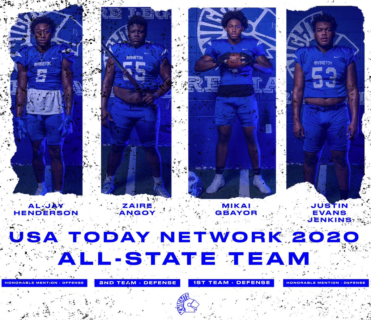 Shoutout To The Irvington Guys Who Were Selected To The USA Today Network All State Team! Proud Of You Dudes! <a href="/MGbayor/">𝕄𝕀𝕂𝔸𝕀 𝔾𝔹𝔸𝕐𝕆ℝ</a> <a href="/aljayhenderson_/">Al-jay “JAY”Henderson 📍</a> <a href="/ZaireAngoy/">|Zaire Angoy|</a> <a href="/JustinEvans53/">Justin Evans</a>  #IrvingtonTuff