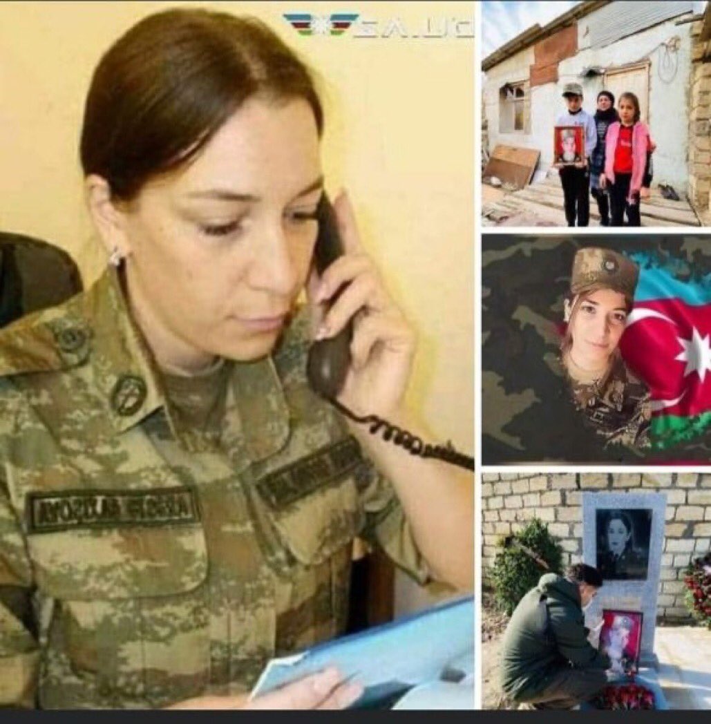 Arasta Bakhishova was military doctor who saved wounded azerbaijani soldiers, but she also became martyr during battles. Rest in peace! 
#VictoriousAzerbaijaniHeroes #ArmenianWarCrimes