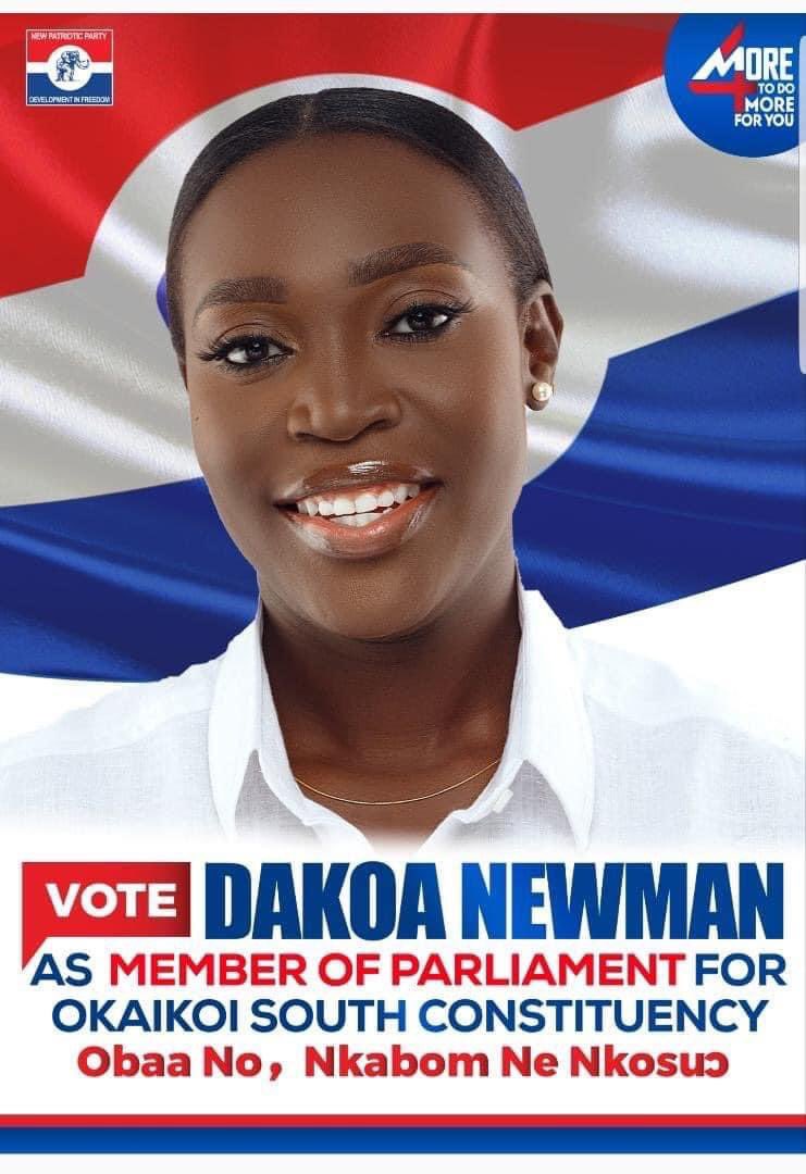 I stand for UNITY and DEVELOPMENT for the good people of Okaikoi South. Kindly Vote Number1 

#Number1ontheballot
#4More4Nana
#Victory2020 
#LeadershipOfService