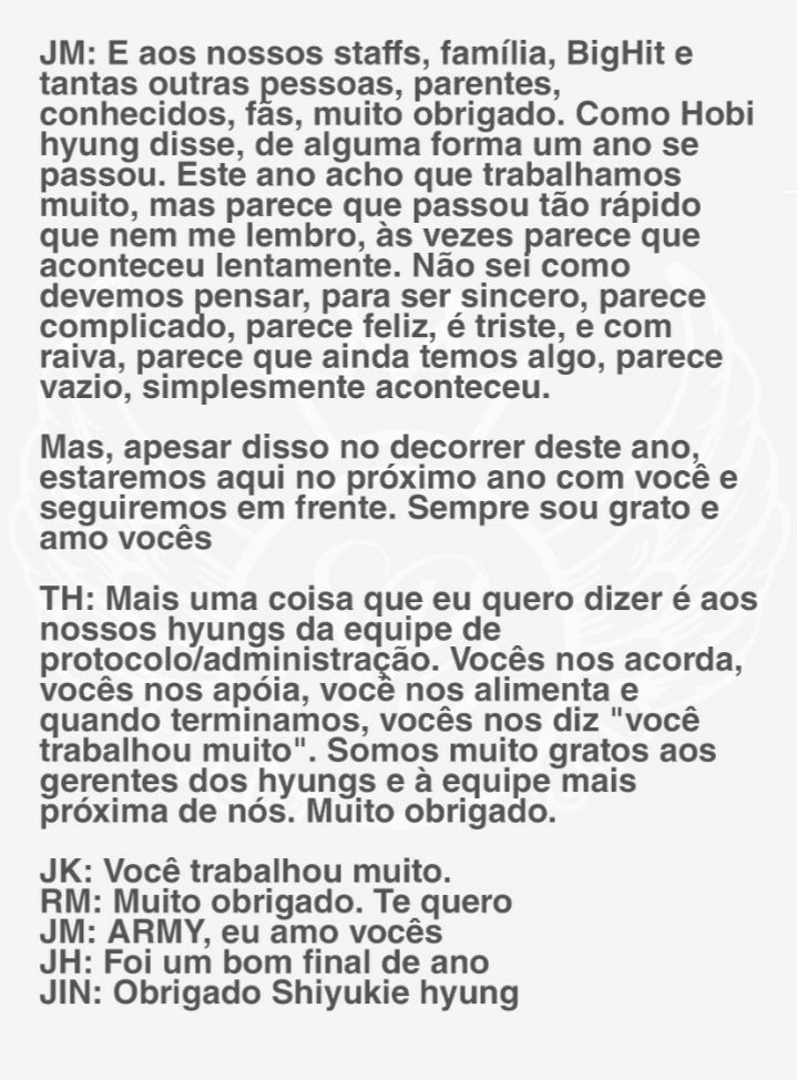 suportbangtan's tweet photo. [#TRAD] Discurso do #BTS ao ganhar o prêmio de 'Artista do Ano' no MAMA 2020. 🏆

@BTS_twt #2020MAMA #BTSatMAMA 
~Lah https://t.co/n7tGgOR1O5