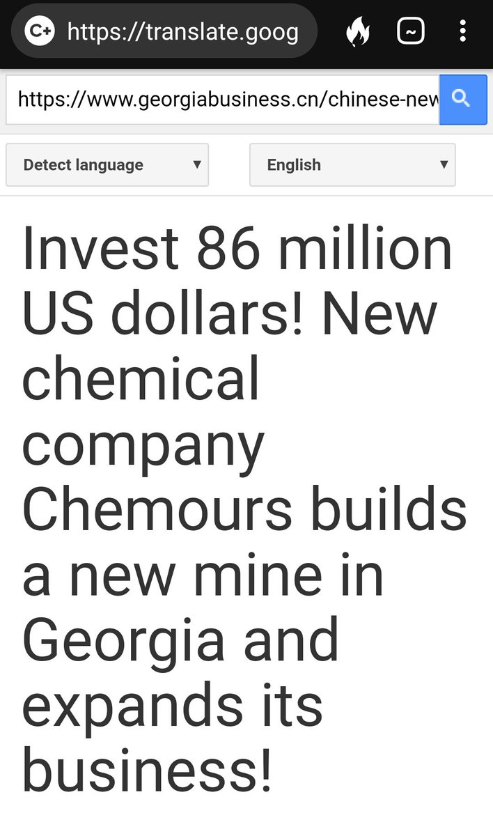 13. They also have added China News section which includes headlines, such as 8,600 CHEMOURS !(additional thread on the Chemours article coming soon)