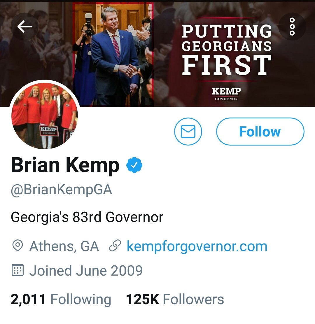 14. Is this is Brian Kemp's IDEA of "PUTTING GEORGIANS FIRST"?