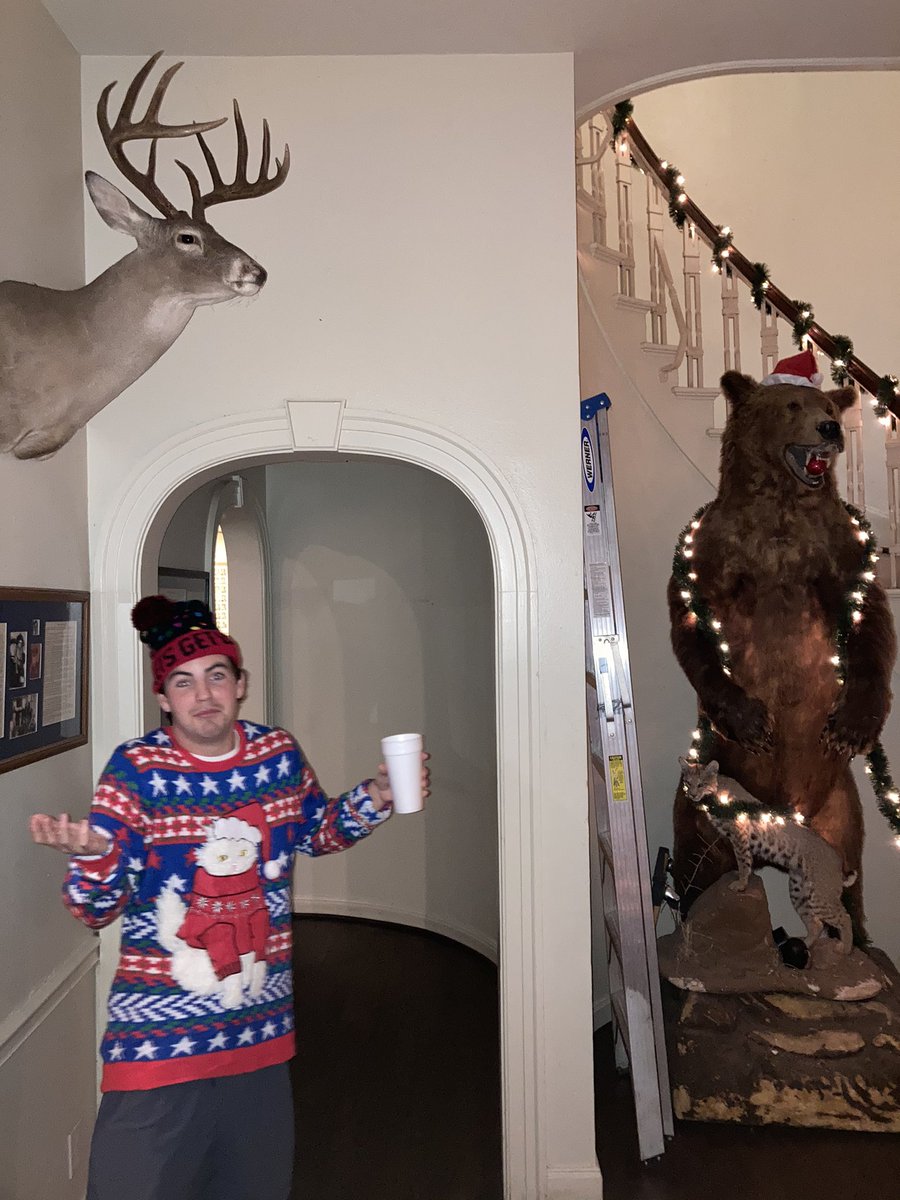 Charlescdoyle's tweet image. What can I say? @ClarkGrigsby #feliznavidad