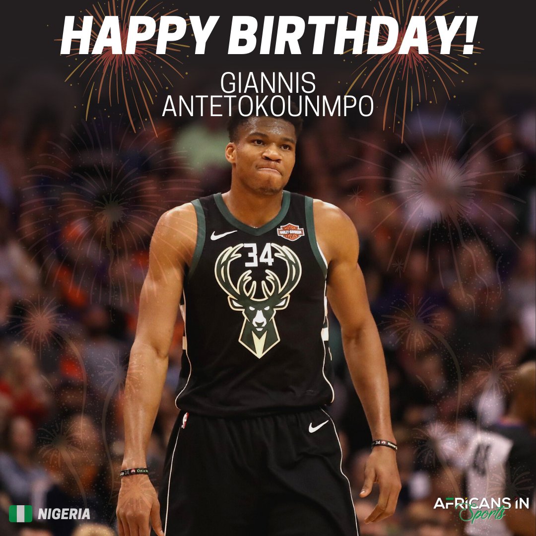 Happy Birthday to NBA MVP, The Greek Freak, Giannis Antetokounmpo  -
Send him some love via the comment section 