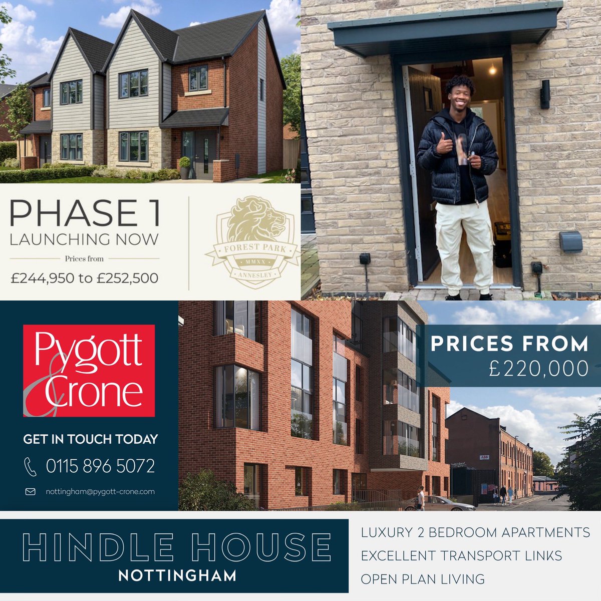 PygottandCrone's tweet photo. It’s been a busy week for our #nottingham office team with #newhome launches , moving more happy tenants into their homes and multiple sales/Lettings being agreed #welovelettings #welovenewhomes #proactiveagent https://t.co/DyfHpCR3y1