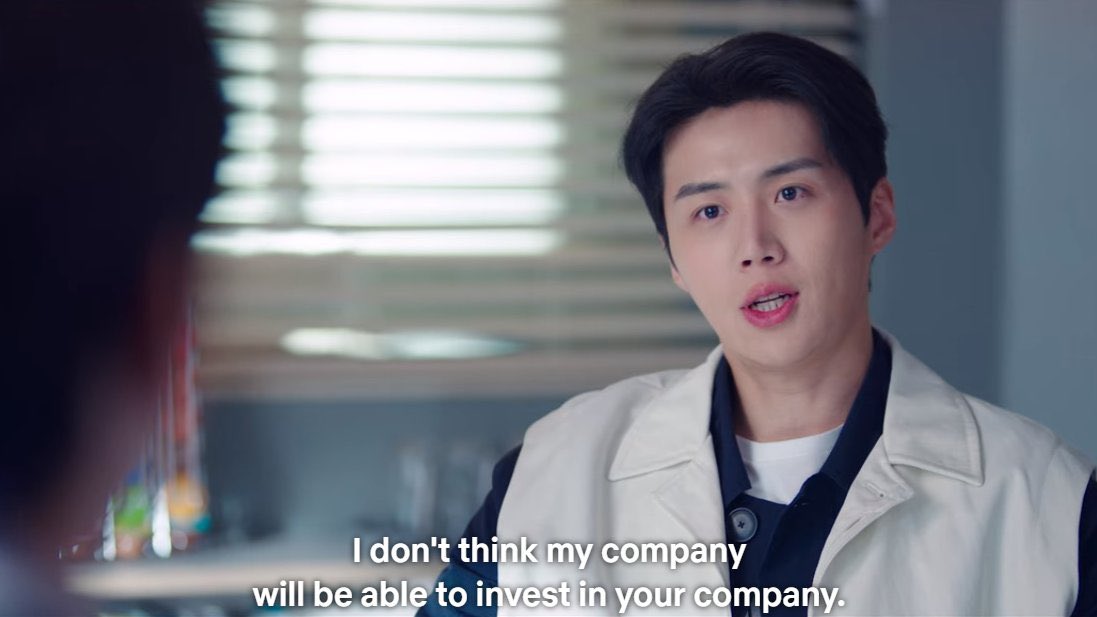 Sebagai professional investor perusahaan yang objektif, Jipyeong nolak, karena bisnis-nya gak bawa untung. Tapi sebagai pribadi, Jipyeong malah investasi 100 juta won dan donasi 300 juta won. My heart feels warm. #StartUpEp16