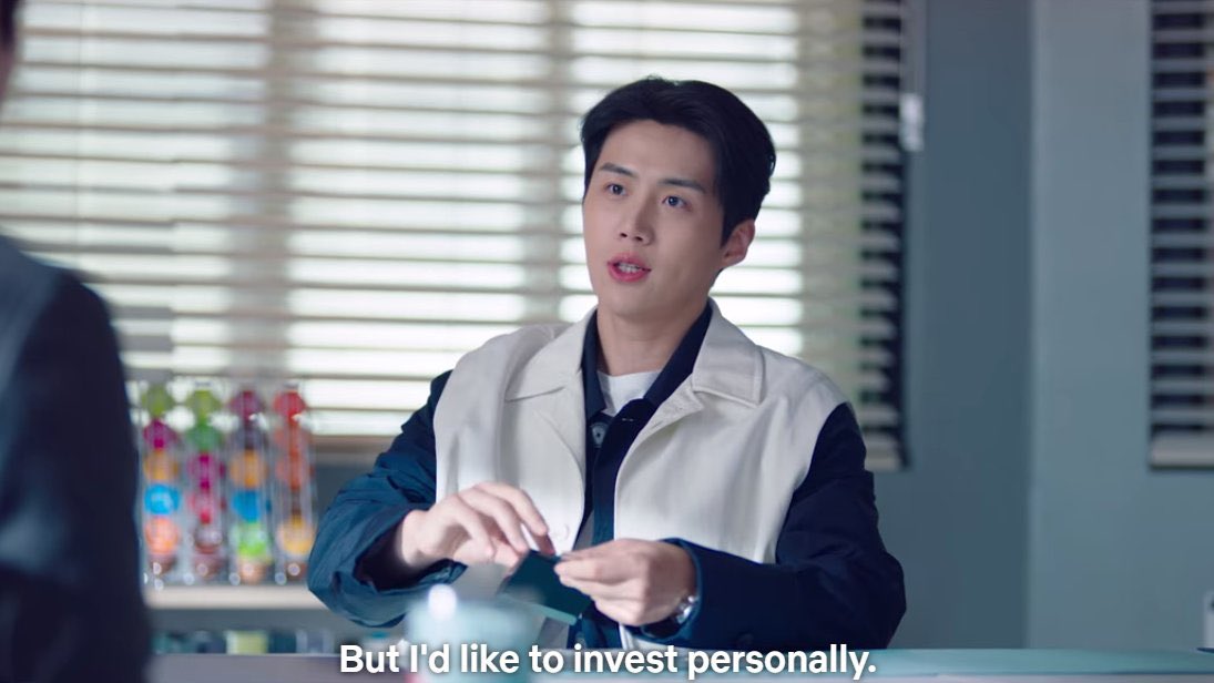 Sebagai professional investor perusahaan yang objektif, Jipyeong nolak, karena bisnis-nya gak bawa untung. Tapi sebagai pribadi, Jipyeong malah investasi 100 juta won dan donasi 300 juta won. My heart feels warm. #StartUpEp16