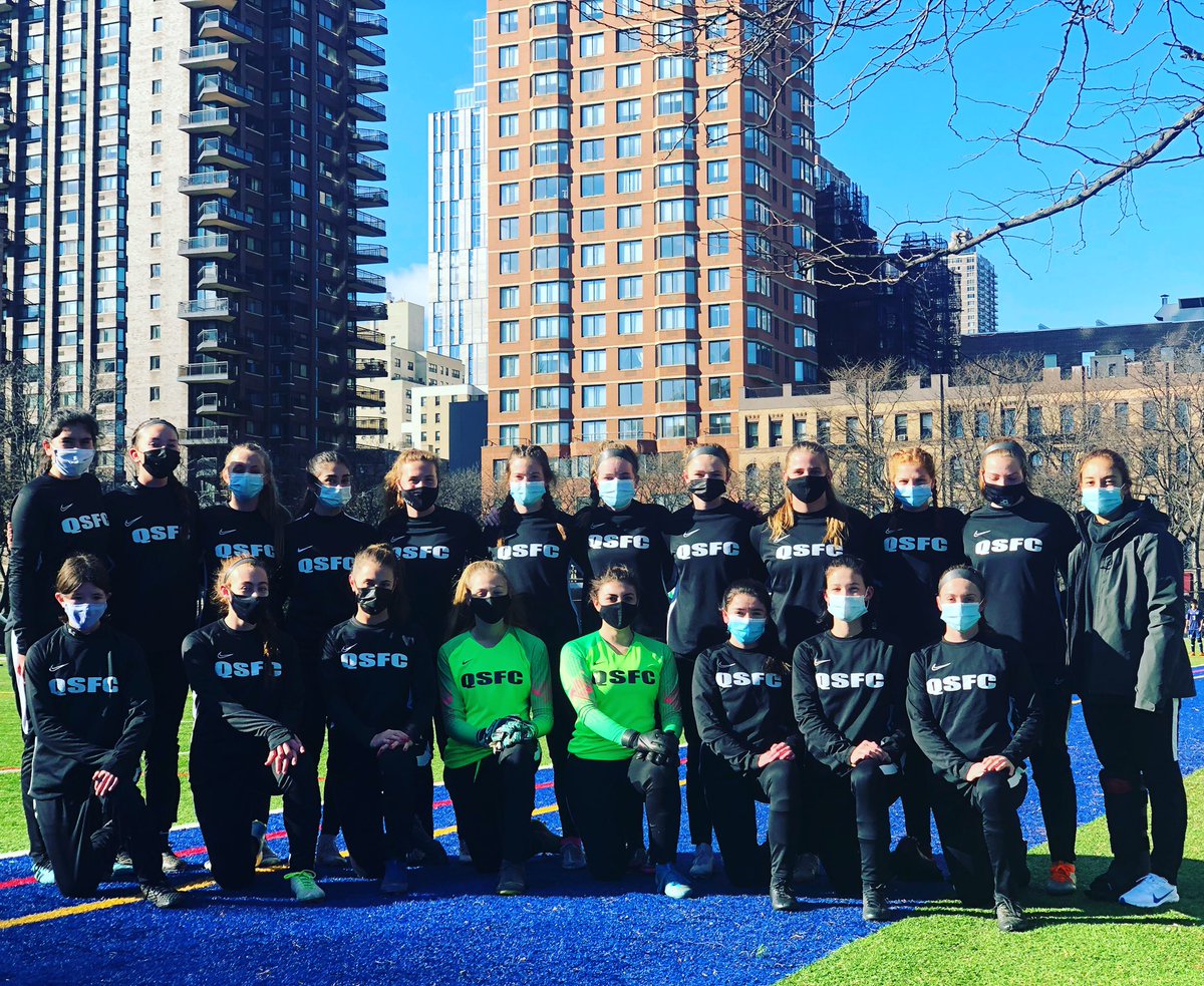 Good Luck to our QSFC 05 Girls at their friendly against <a href="/agsoccerclub/">Asphalt Green Soccer</a> ... thank you for hosting and allowing the players to get out and play! #WeAreQSFC