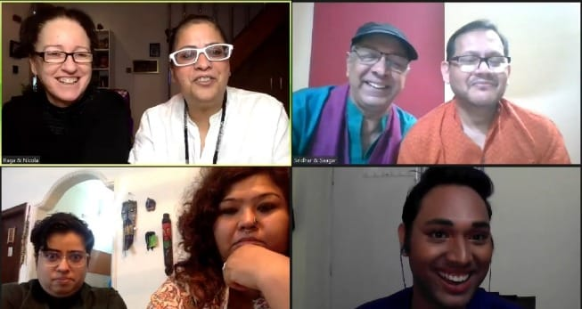 RainbowLitFest's tweet photo. What a weekend!👀
From power-packed panel discussions to music, poetry, comedy and more.🍿🎙️🎭
We had fun hosting #DigitalAndOne.💻
Drop an emoji in the comments below & let us know how it was for you!👇💫
#StaySafe🙌
#RainbowLitFest https://t.co/Puc4GM4qmR